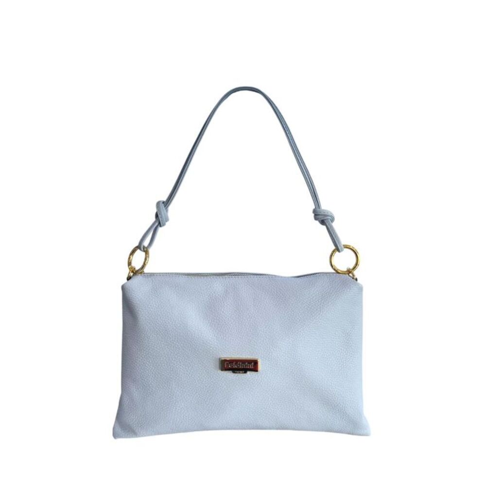 Baldinini Trend Blue Leather Women Women's Bag